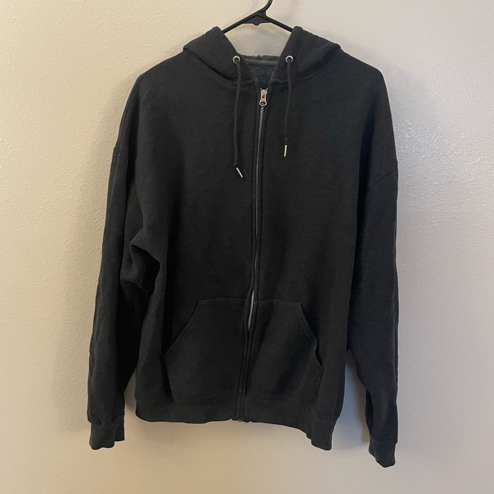Zippered hoodie